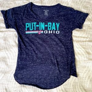 😎Retro Medium Novelty T-Shirt from Put-In-Bay 🛟